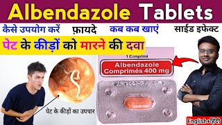 Albendazole  Albendazole Tablets Uses  Albendazole Syrup Dose For Child  Anti Parasitic Medicine [upl. by Eniamzaj]