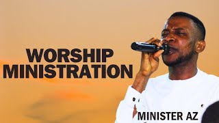 WORSHIP MINISTRATION  MINISTER AZ  PROPHET JOEL ATUMA [upl. by Ahsied]