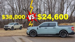 Ford Maverick XL VS Lariat  Worth 14000 More [upl. by Savory]