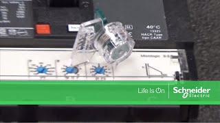 Installing MICROTUSEAL Micrologic Trip Unit Tamper Evident Seal  Schneider Electric Support [upl. by Aikaz]