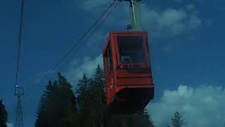 Luftseilbahn Fürgangen  Bellwald Bergfahrt [upl. by Nayarb]