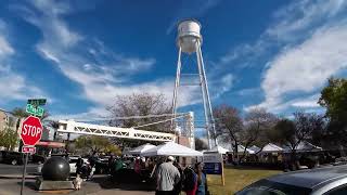 Varla E Scooter Rdie to downtown Gilbert via Canal Trail System [upl. by Karalee622]