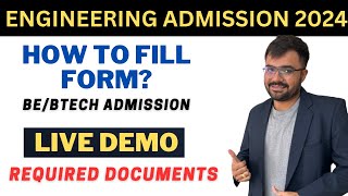 ENGINEERING ADMISSION 2024  ACPC  HOW TO FILL FORM  LIVE STEP BY STEP DEMO  ALL DETAILS [upl. by Llertal]