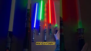 Which Lightsaber starwars lightsaber galaxysedge [upl. by Nnalatsyrc985]