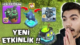 YENİ CADILAR BAYRAMI ETKİNLİĞİ  YENİ DESTANSI EKİPMAN   Clash Of Clans [upl. by Bamford]