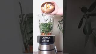 Kale amp Nectarine Smoothie 💚 Detox Green Smoothie Recipe [upl. by Vance402]