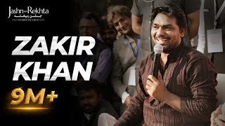 Zakir Khan  JashneRekhta 2017 [upl. by Forest]