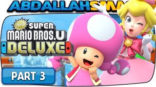 New Super Mario Bros U Deluxe  Sparkling Waters 100 Walkthrough Part 3 Nintendo Switch [upl. by Addis]