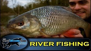 How to Float fish on a river  The Totally Awesome Fishing Show [upl. by Egrog645]