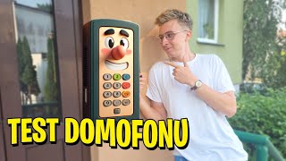 quotTEST DOMOFONUquot Pranki domofonowe [upl. by Atiz920]