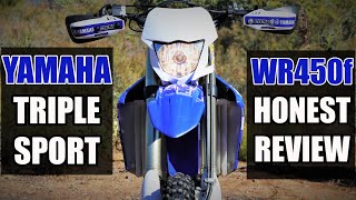 Yamaha WR450f what I really think after 7 months  Honest Review [upl. by Asiul]