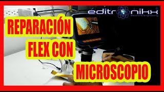 ✅ reconstrucción de FLEX de CELULAR o TABLET con microscopio ANDONSTAR AD 106S [upl. by Jacques74]