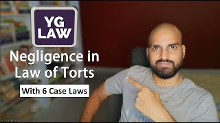 Tort of Negligence Introduction and Essential elements with Case Laws – Law of Torts [upl. by Mamoun499]