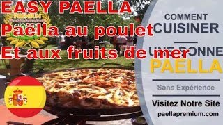 Comment Cuisiner Une Paella Traditionnelle Géante [upl. by Stanfield]