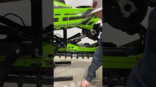 Arctic Cat ZR RXC Ice Scratcher Install [upl. by Ahsataj]