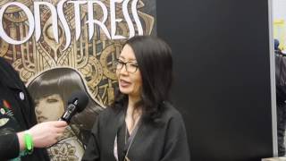 Interview mit Zeichnerin Sana Takeda MONSTRESS auf der Comic Con Dortmund [upl. by Esteban]