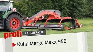 Kuhn Merge Maxx 950 Galant mit Band  profi Fahrbericht [upl. by Minta]