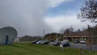 Time Lapse of Snow Showers November 01 2023 [upl. by Mmada]