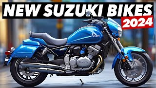 Top 7 New Suzuki Motorcycles For 2024 [upl. by Etnahsal508]