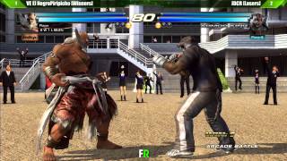 Tekken Tag Tournament 2 Grand Final El NegroPiripicho vs JDCR  Final Round 17 Tournament [upl. by Hezekiah]