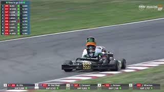 Rotax Max Challenge Euro Trophy Bruck 2018 Juniors Heat 1 A B [upl. by Erasmo]