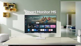 Smart Monitor M50D Official Introduction  Samsung Singapore [upl. by Rurik664]