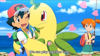 Bayleef meets Ash after a long in Aim to be a Pokemon master episode 7 [upl. by Waverly]