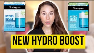 NEW Neutrogena Hydro Boost Water Cream And Water Gel Review [upl. by Eilasor]