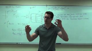 Calculus 1 Lecture 52 Volume of Solids By Disks and Washers Method [upl. by Cooperstein585]