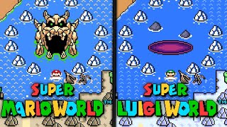 Super Luigi World SNES  Chocolate Island 6 ᴴᴰ [upl. by Aleunamme]