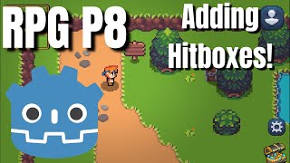 Make an Action RPG in Godot 35  Code Along P8 Adding Hitboxes  Godot Engine [upl. by Ocinom397]