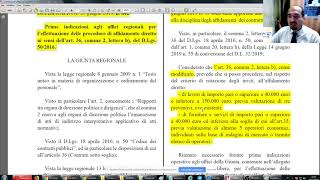 Affidamento diretto sopra i 40000  commento alla DGR 8422019  4 luglio 2019 [upl. by Tan]