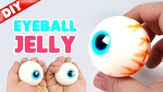 How to Make Real Eyeball Jelly  Eyeball Gummy l Satisfying Video [upl. by Aromas]