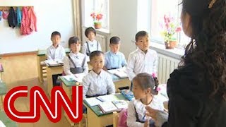 CNNs exclusive look inside North Koreas schoo [upl. by Nayt]