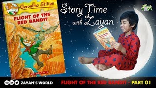 Geronimo Stilton Book Series  Flight of the Red Bandit  English Stories for Kids  Zayans World [upl. by Neddie]