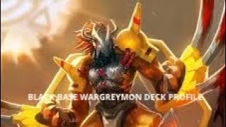 Black Base Wargreymon Post ST15 Digimon [upl. by Airdna]