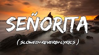 Señorita  Shawn Mendes Camila Cabello  Señorita  Slowed Reverb Lyrics [upl. by Irama]