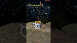 Ytshort  viral trending  aesthetic cup of tea olpers milk pack tea making at mountain top [upl. by Mcfarland]