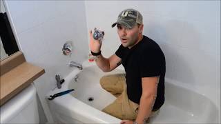 How to Replace a Bathtub Drain 🛁 [upl. by Ybor]