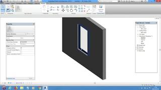 HOW TO CREATE WINDOW FAMILY IN REVIT EASY STEP BY STEP [upl. by Auqinu]