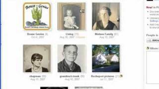 Google Picasa Web Albums Genealogy Style [upl. by Lane431]