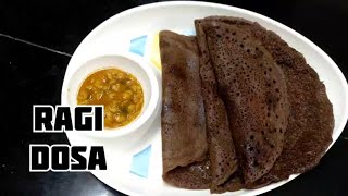 How to make RAGI DOSARagi Fenugreek dosa ರಾಗಿ ಮೆಂತ್ಯ ದೋಸೆ healthyfood [upl. by Boswall542]