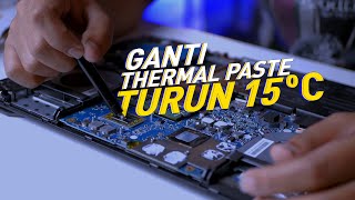 Ganti Thermal Paste  Khususnya Laptop Gaming Umur 2 Tahun [upl. by Tegdig]