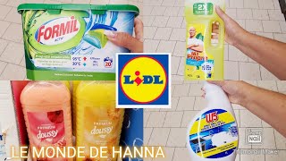 LIDL ARRIVAGE 0609 LESSIVES ET PRODUITS MÉNAGERS [upl. by Azarcon]