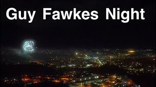 Guy Fawkes Night Fireworks over Glasgow November 2023 [upl. by Rukna]