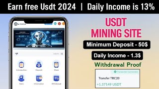 assgptcom  Usdt Earning Site TodayNew Usdt Mining App Usdt Investment Site 2024Earn Usdt site [upl. by Aynotak]