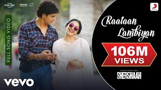 Raataan Lambiyan  Shershaah Full Song Sidharth Kiara Tanishk B Jubin Asees [upl. by Ymer821]