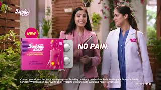 Saridon Woman  No Pain Period  Hindi  20 Secs [upl. by Samot]