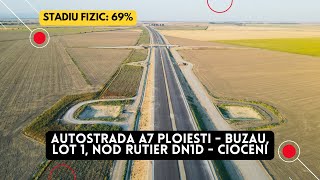 Autostrada A7 Ploiesti  Buzau 🇷🇴 Lot 1 Nod rutier DN1D  Pizzarotti  14072024 howitsmade [upl. by Euqimod]