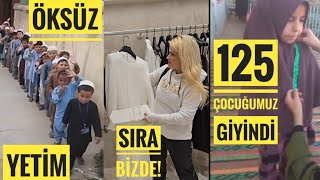 2024 Kurban Bayramı İçin 125 Öksüz ve Yetim Çocuğumuzu Giydirdik👗👖 Sıra Bizde Kıyafet Alışverişi [upl. by Eneluqcaj597]